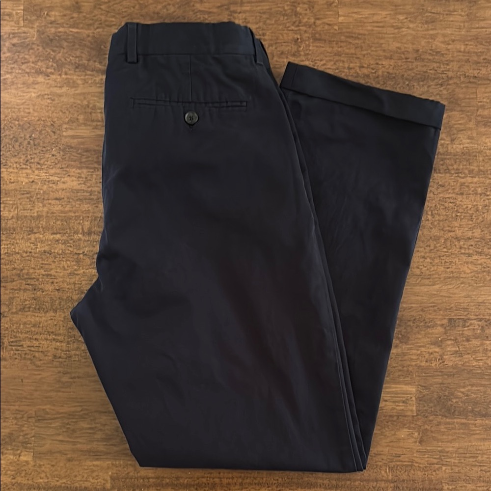 J. Crew Black Dress Pants with Straight Leg Silhouette